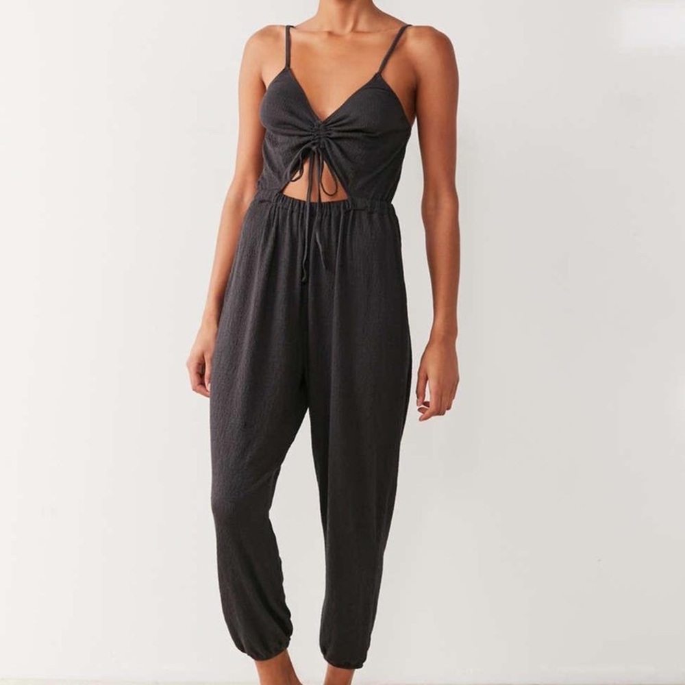 UO out from under elise cinched jumpsuit